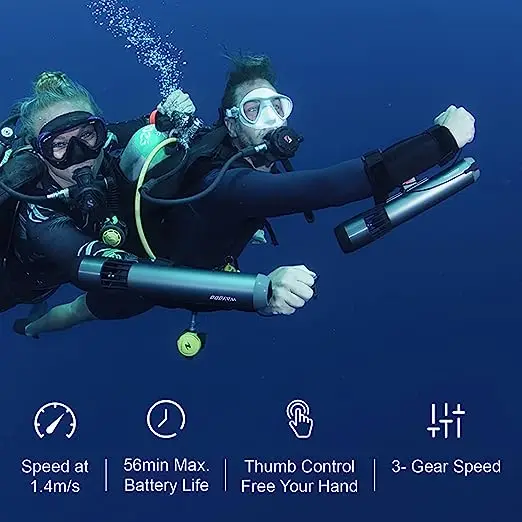 The latest 2024 diving booster underwater propeller diving swimming propulsion equipment suitable for adults and children