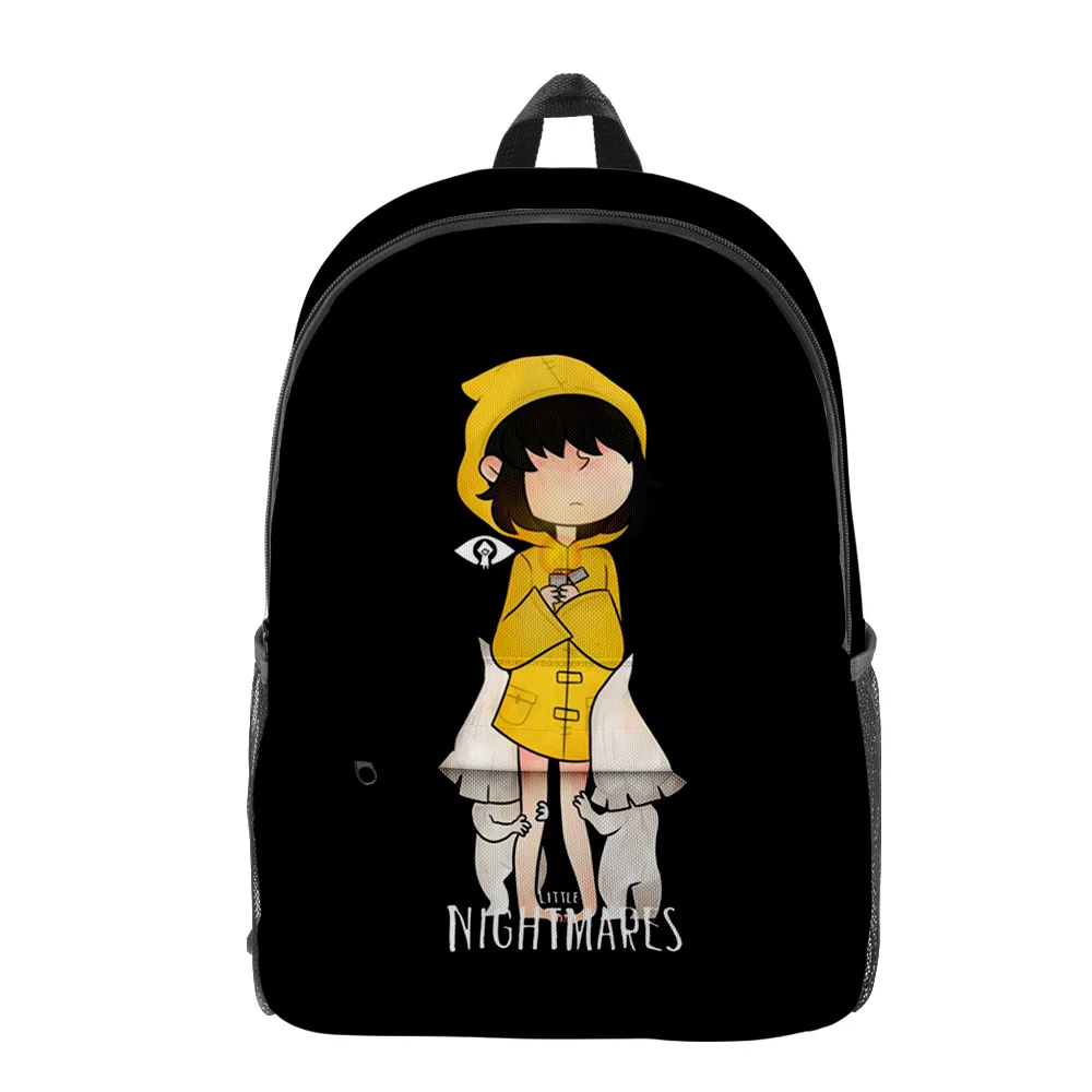 

Youthful Little Nightmares Student School Bags Notebook Backpacks 3D Printed Oxford Waterproof Boys/Girls Funny Travel Bags