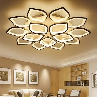 

Modern led ceiling Chandelier lights for living room bedroom Plafon home Dec AC85-265V White Led Chandelier Lamp Fixtures