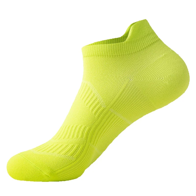 2025e Four Seasons Men's Boat With Ear Tabs, Sports For Marathon Night Running, Women's Sweat-Absorbing Short Tube Non-Slip_voghion.com