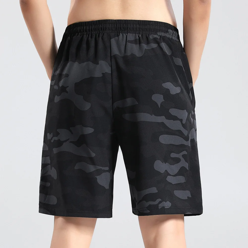Summer Fishing Pants Men's Sports Quick Dry Breathable Shorts Outdoor Mountaineering Fitness Running Shorts