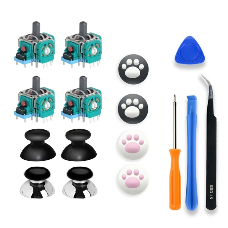 

3D Joystick Adjustable Resistor Thumb Screwdriver Fit for Playstation5