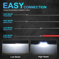 NLpear 2PCS 3 Inch Bi LED Projector Headlights Lenses for Hella LED Lights Projector 120W 40000LM Diode Headlamp Car Accessories - Image 5