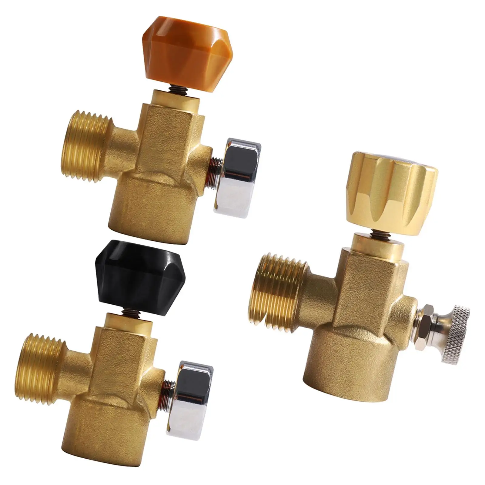 CO2 Cylinder Refill Adapter Connector 4 to .8-14 Inflatable Valve