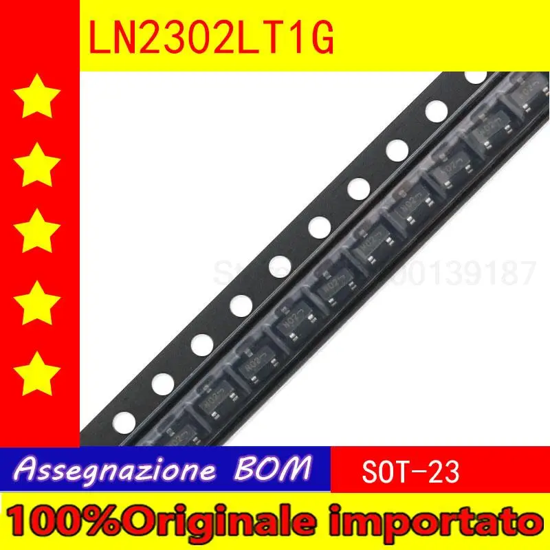 10 Pz/Lotto Arredamento Per La Casa Muslimb Silk-Screen N02 Sot - 23 Canale N 20 V / 2.3 A Patch Mosfet