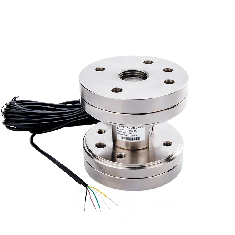 

PSD-FL 20Ton Flange Load Cell Weighing Sensor Big Capacity For Dry Mortar Cans Filling Scales and Various Tanks