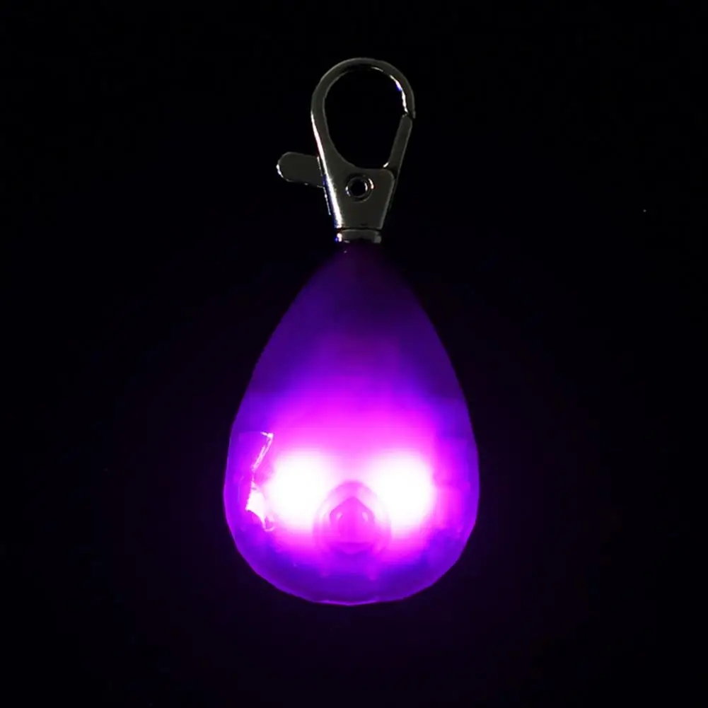 

Buckle Design Pet Pendant Durable Waterproof Pet Led Night Light Pendant with Hanging Buckle Fast Flash for Anti-lost for Night
