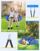 43" Saucer Tree Swing, 700lbs Weight Capacity, Waterproof Flying Saucer Swing with Adjustable Hanging Straps, Swing Seats 5