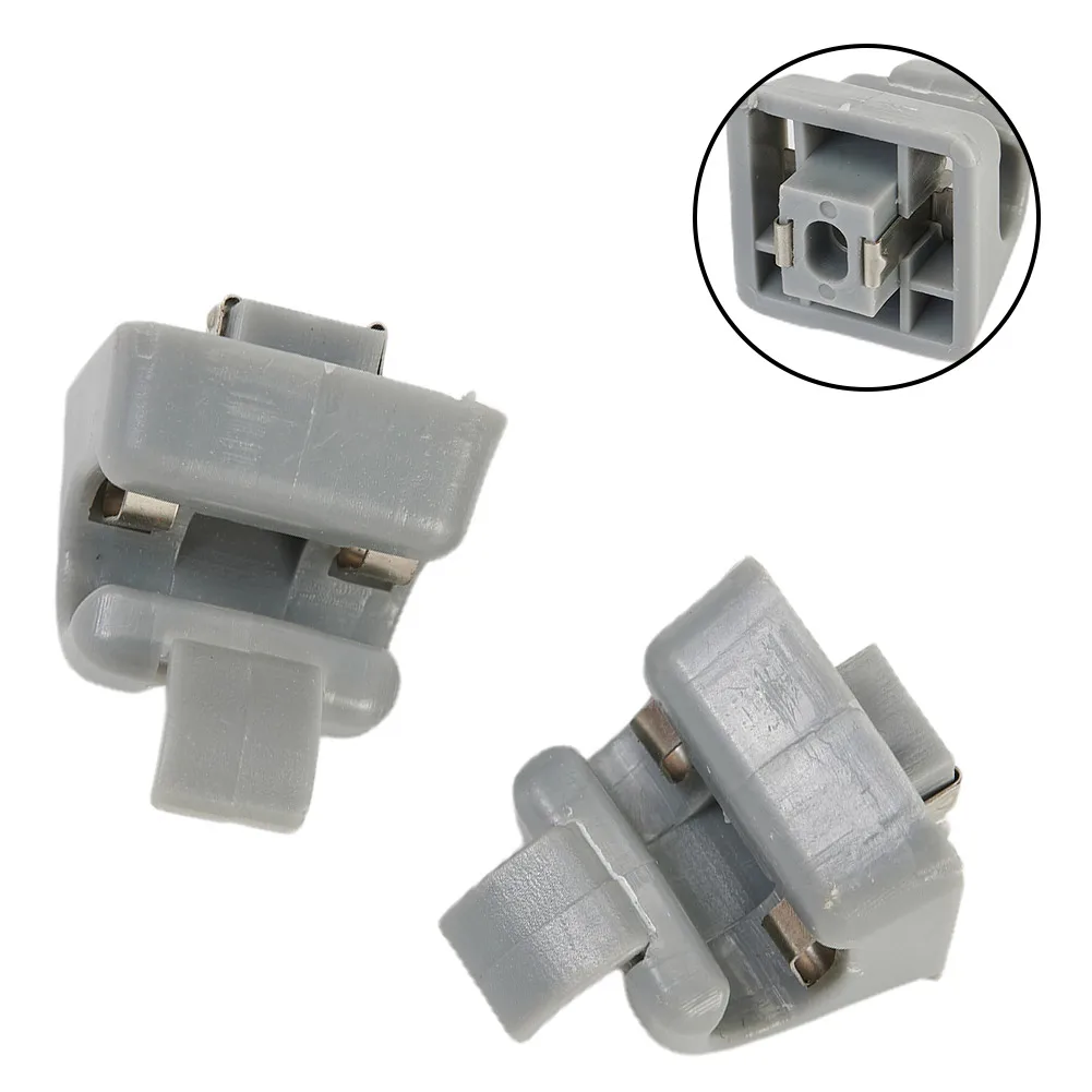

Fixed Clips Car Sun Visor Hook Clip 26-810-00-12-8412 Grey High Quality Plastic Stylish Look Visor Fixed Mount