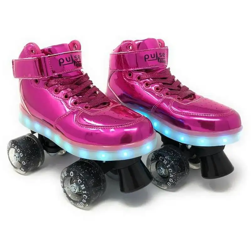 

Pulse Light-Up Quad Roller Skate, Pink