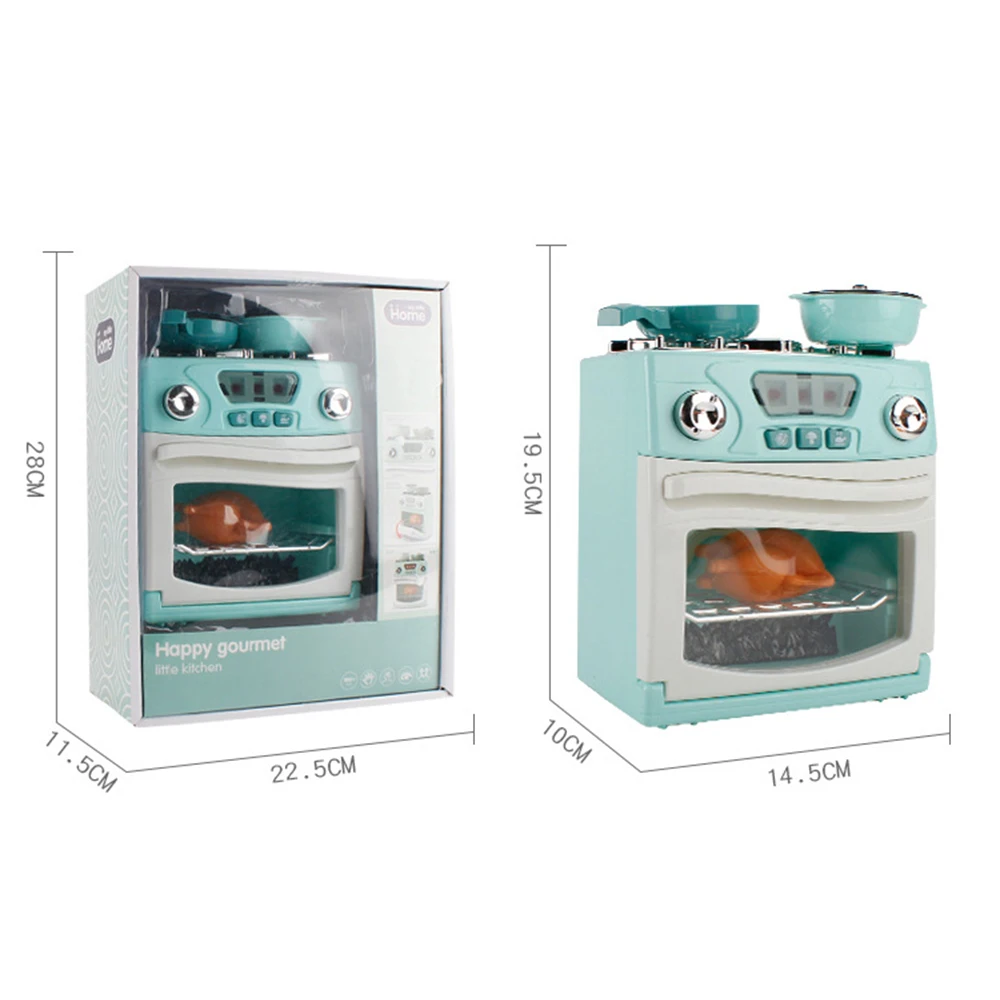 Children's Toy Kitchen Mini Oven, Toy Oven Children's Kitchen Stove Toy, Suitable For Children Aged 3-12