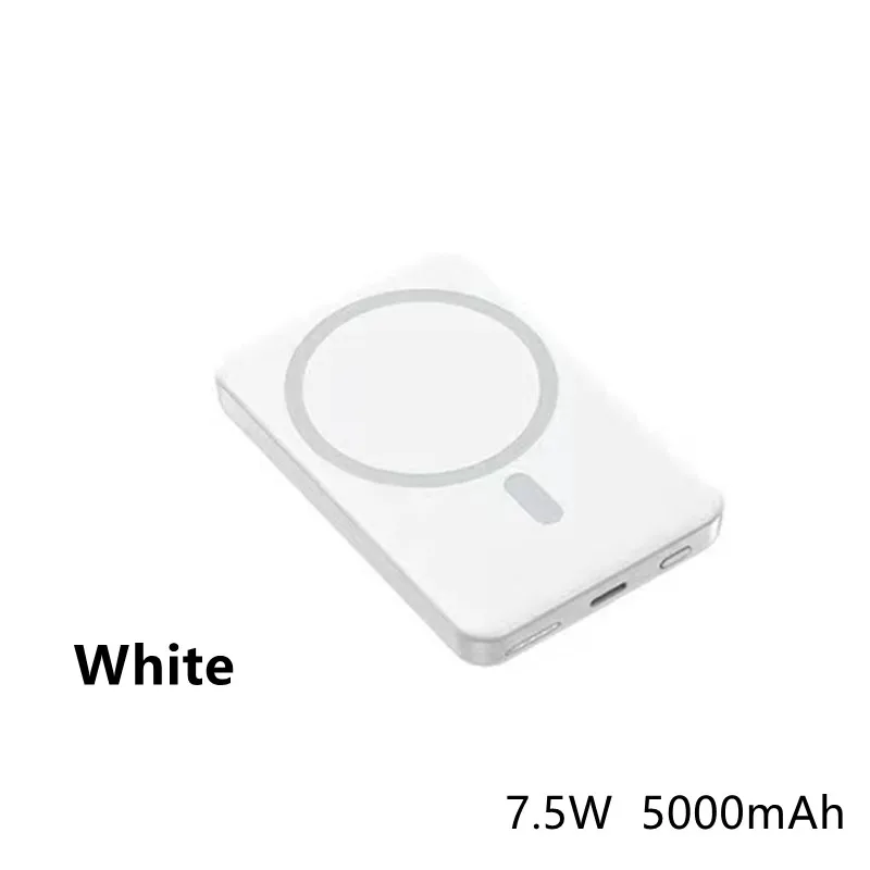 magnetic wireless power bank Magnetic Suction Wireless Charging Treasure PD22.5W Fast Charging Mobile Power Phone  Card Battery External Power For Apple top power bank Power Bank