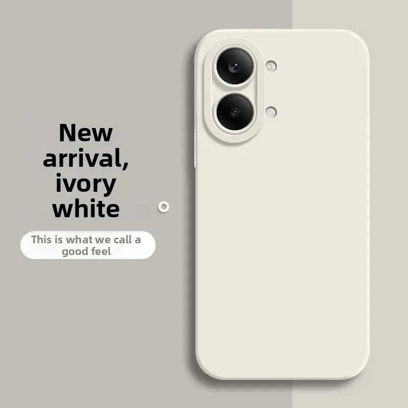 Liquid Silicone Shockproof Protective Phone Case - Soft Cover for Poco and Xiaomi Phones