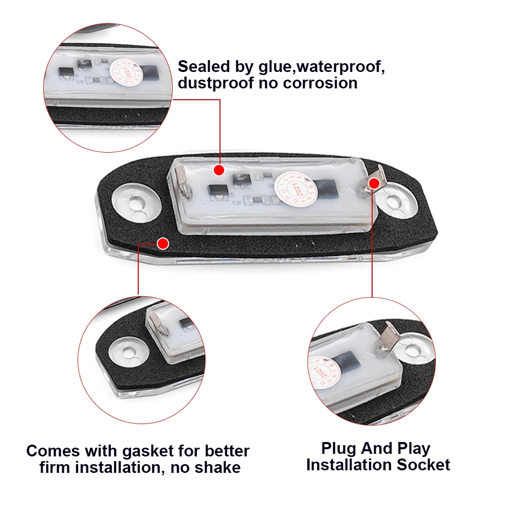 ũ ȭƮ LED ڵ ȣ ȣ  ,  XC60 XC70 XC90 S60 V50 V70 S60 S80 C30 C70  , 2 