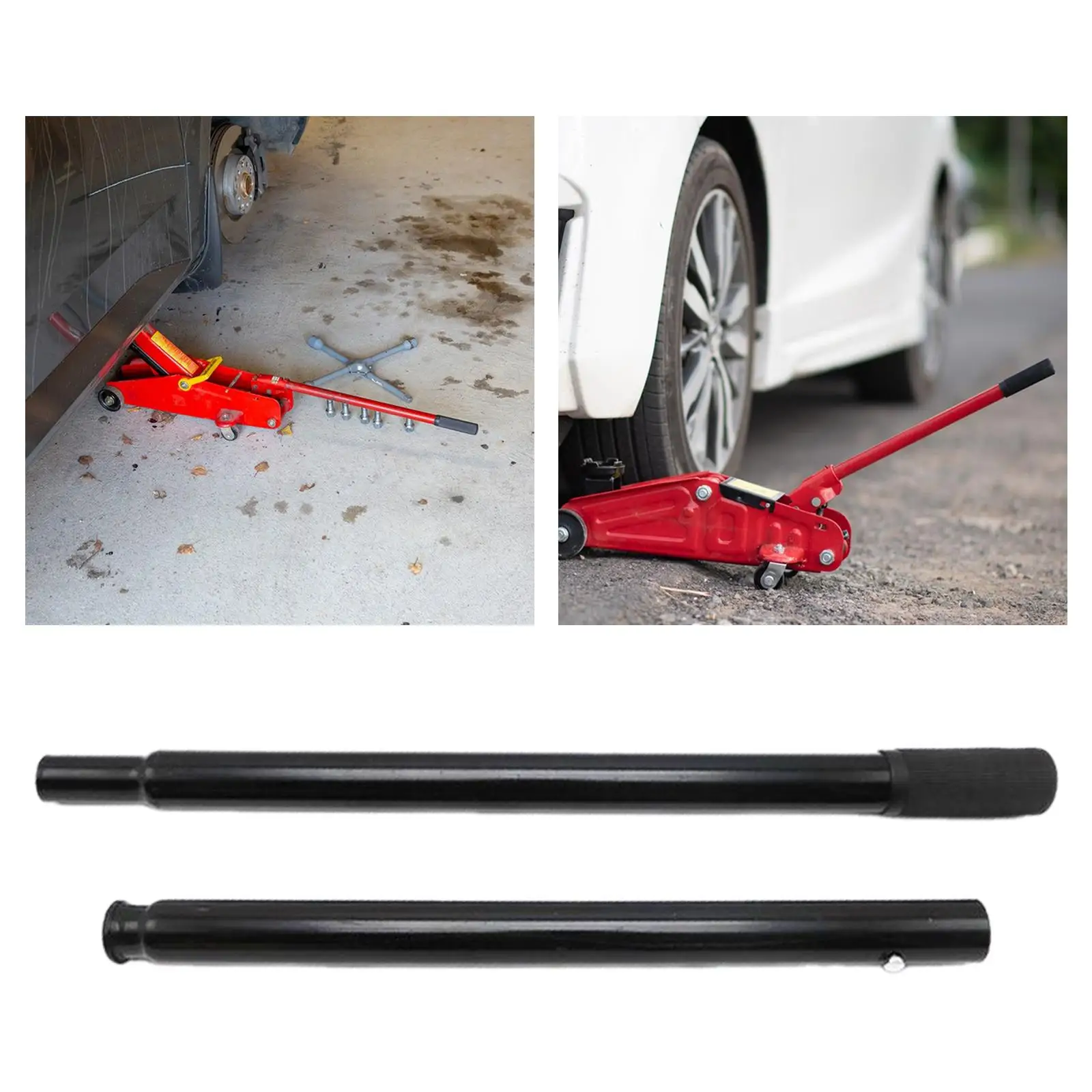 3 Ton Jack Handle Horizontal Jack Handle Replacing Multiuse Practical Metal Easy to Use Jack Pressure Rod for Auto Truck