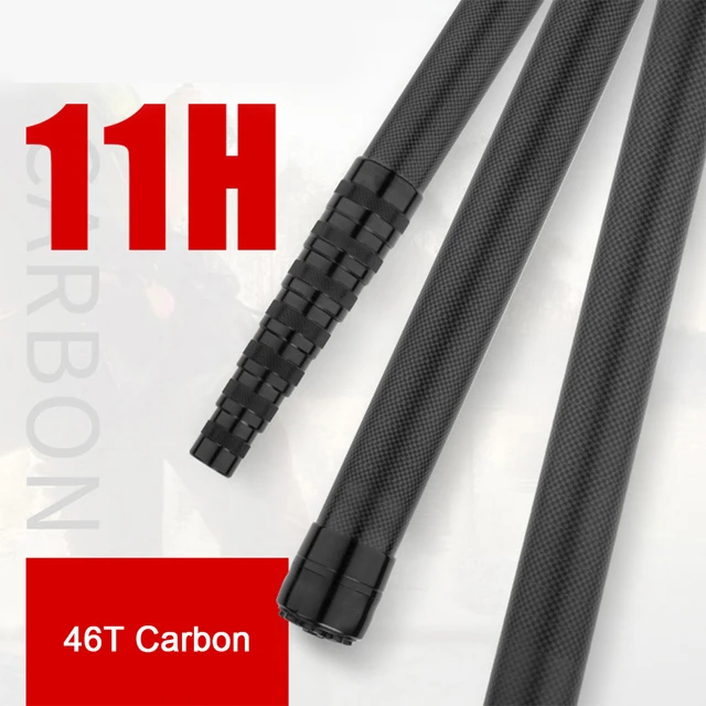 Carbon Fiber Telescoping Fishing Landing Net Rod Fish Handle Collapsible  Pole Portable Retractable Carbon Fiber Fish Net Rod - AliExpress