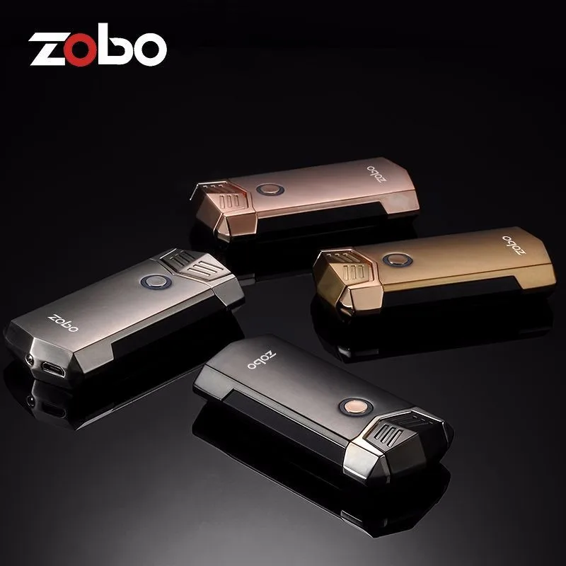 

2023 USB Charging Dual Arc Touch Sensing Creative Windproof Lighter Outdoor High Power Electric Flameless Lighter Gift for Men