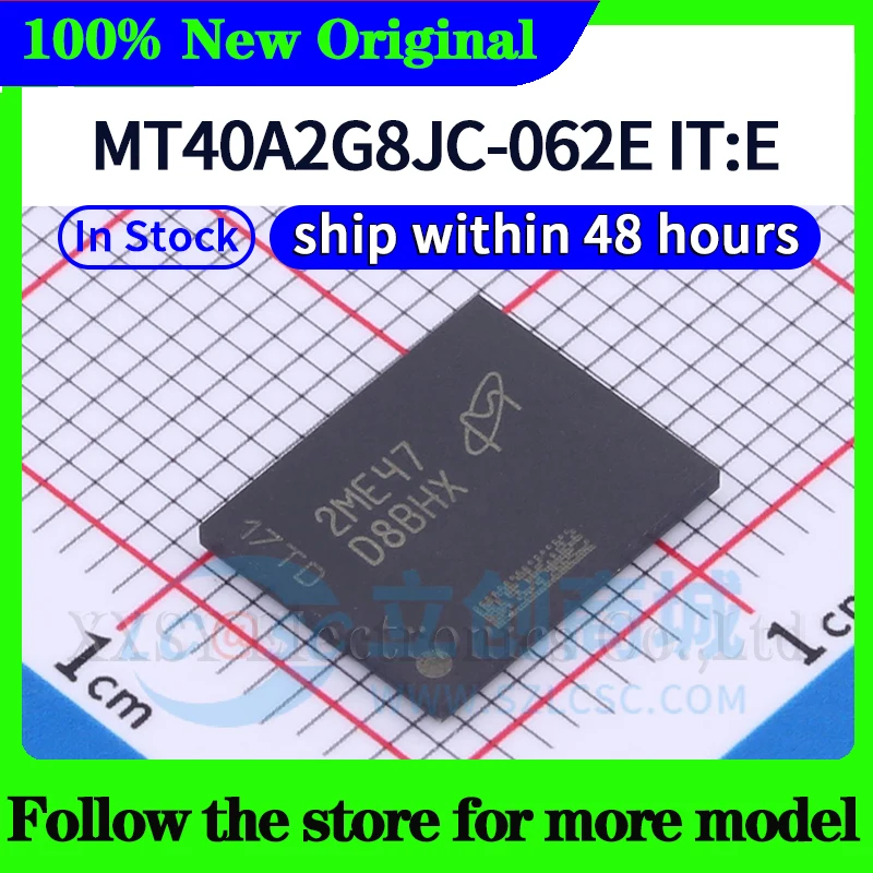 MT40A2G8JC-062E IT:E MT40A2G16SKL-062E:B MT40A2G16TBB-062E:F 재고 있음 48시간 배송