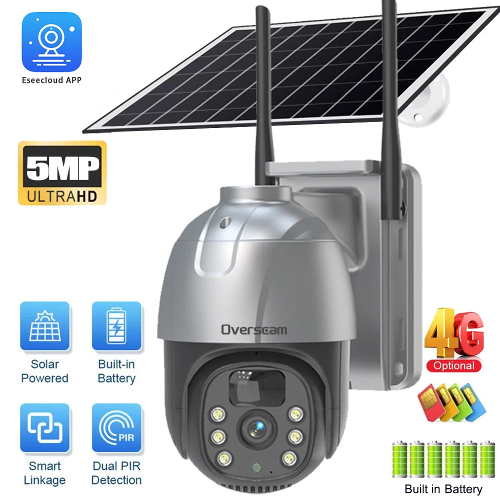 Telecamera Di Sorveglianza Sicurezza Q-s702 Ip Wifi 2k Hd Per Telefoni Cellulari Andowl