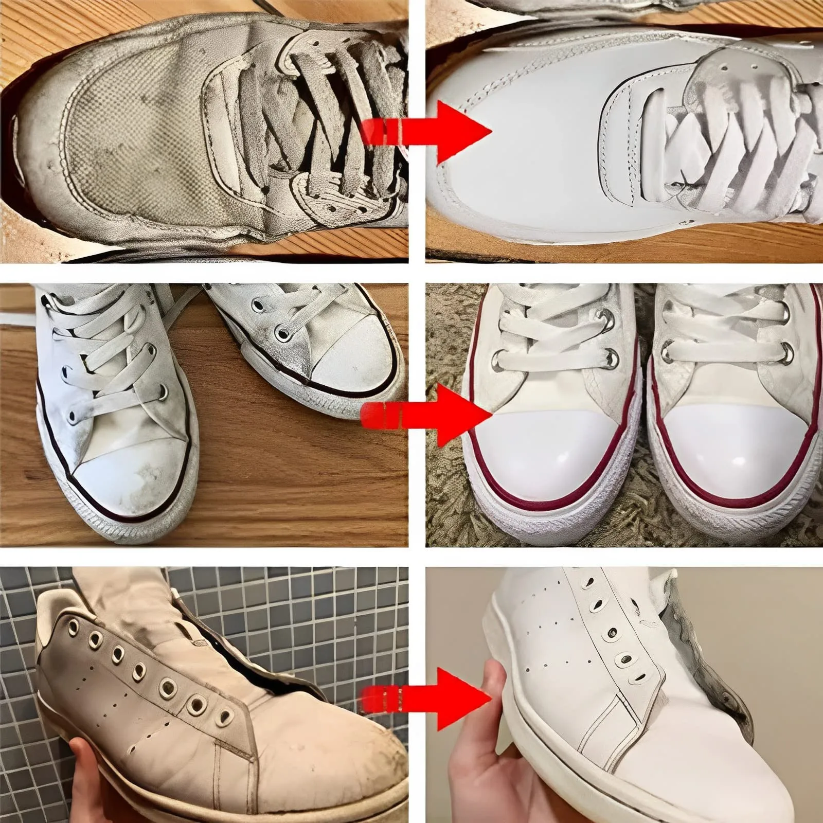 Sneaker Cleaner White Shoe Cleaner Whitening Cleaner Shoe Sneakers Shoes Cleaning Yellow Soles Shoes Cleansing Polishing Cream Stain Remover