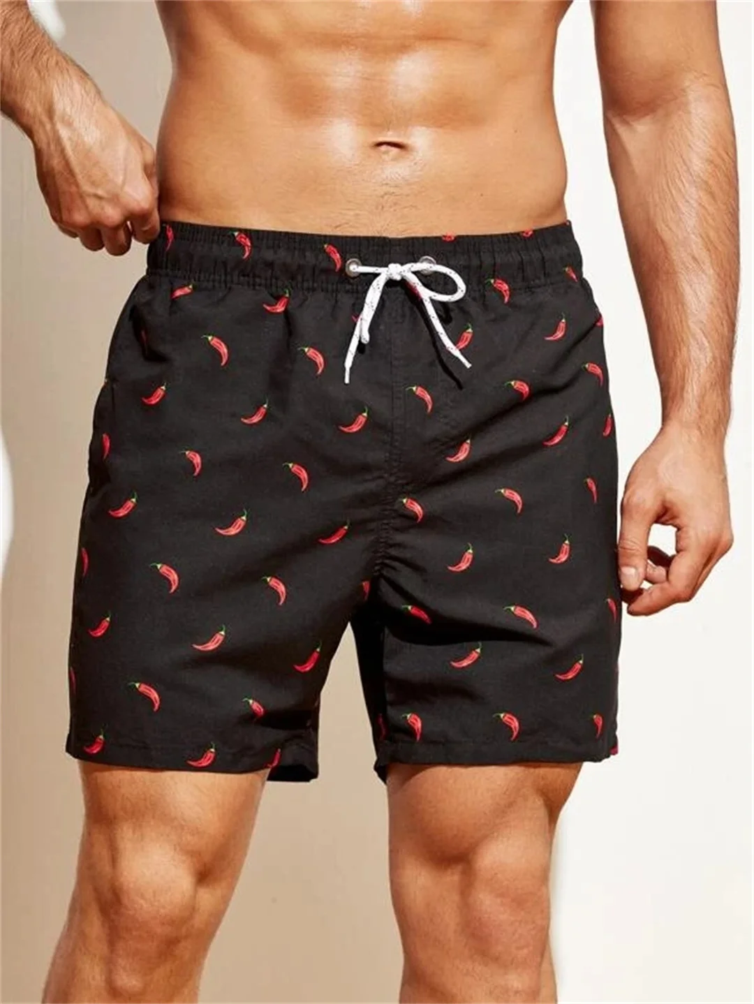 

Shorts Swimming Trunks for Men Summer New 3D end Printed Quick Dry Beach Swimming Shorts Men's Clothing Streetwear