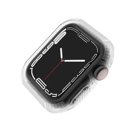 Cover for Apple Watch Case 44mm 40mm 45mm 41mm se 6 5 4 3 iWatch Accessorie TPU Screen Protector Apple watch serie 7 case