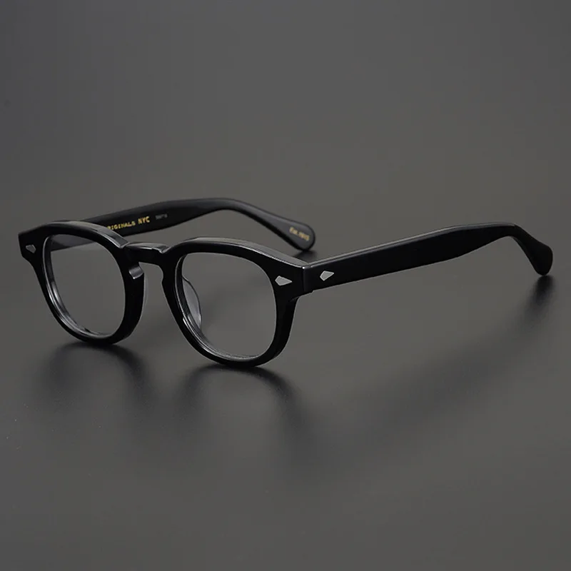 

Vintge Round Acetate Glasses Frame Men High Quality Luxury Designer Eyewear Myopia Reading Women Prescription Eyeglasses