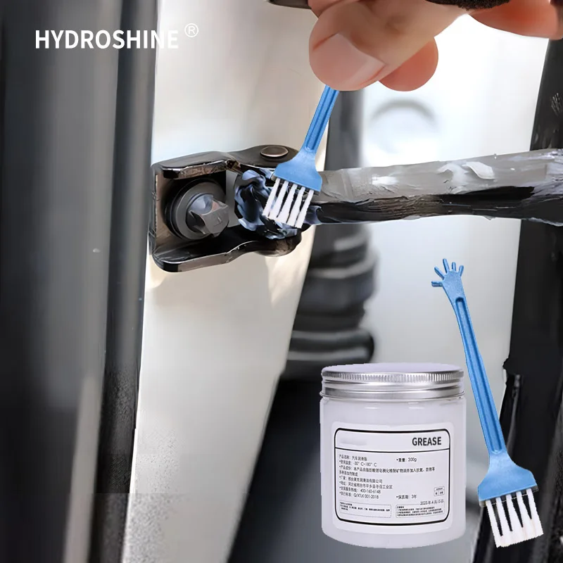 Grease Lubricant for Car Door Hinges Sunroof Track Lubricating Abnormal Noise Antirust White Mechanical Maintenance Gear Cream grease lubricant car lubricant