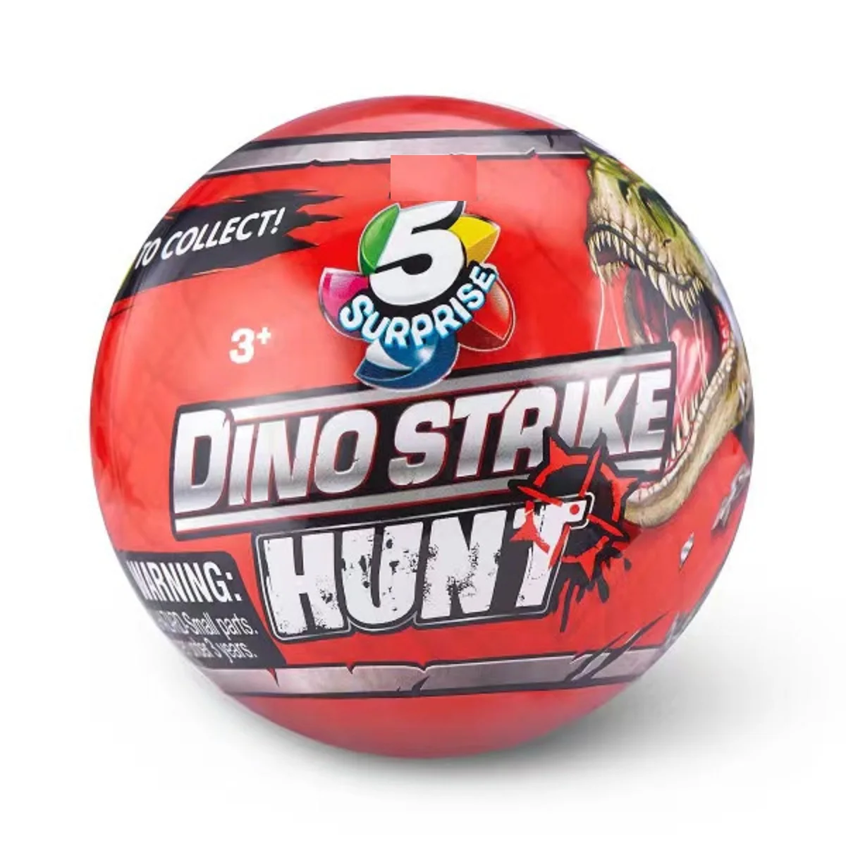 5 Surprise Mini Brands Toys Balls Dino Strike Triceratops Blind Box