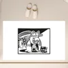 Cute TTinkaton Floor Mat Anti-Slip Bathroom Kitchen Bedroom Living Room Entrance Rug Home Decor 4