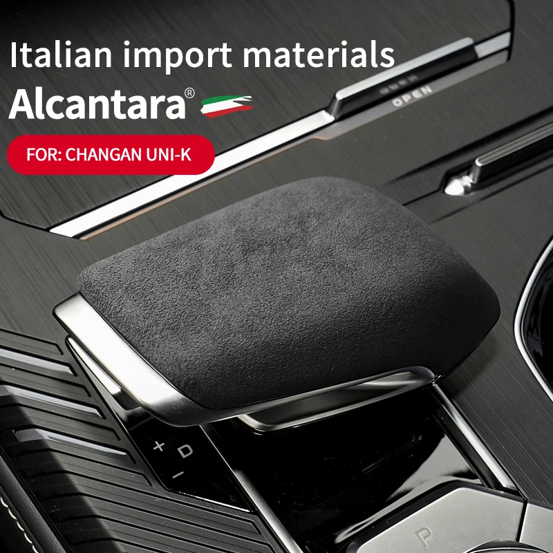 

Alcantara Suede Car Gear Lever Shift Protection Cove For changan UNI-K Shift Sleeve Sticker Car Accessories