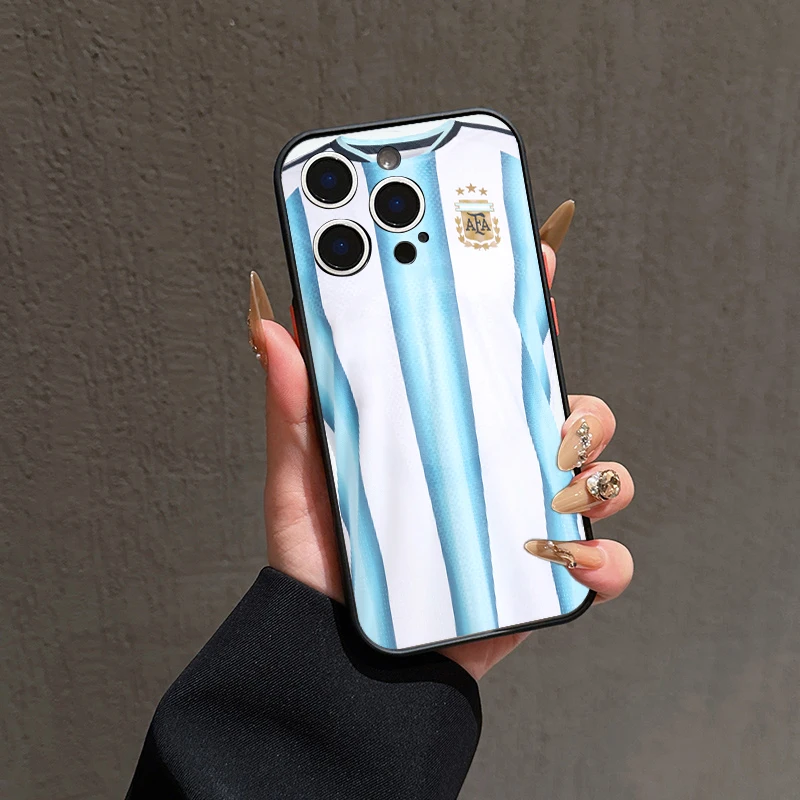Argentina Football Team Jersey Design Phone Case