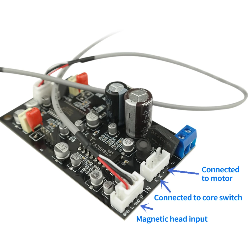 placa pré-amplificador com cxa1332 dolby gravador de fita redução ruído preamp