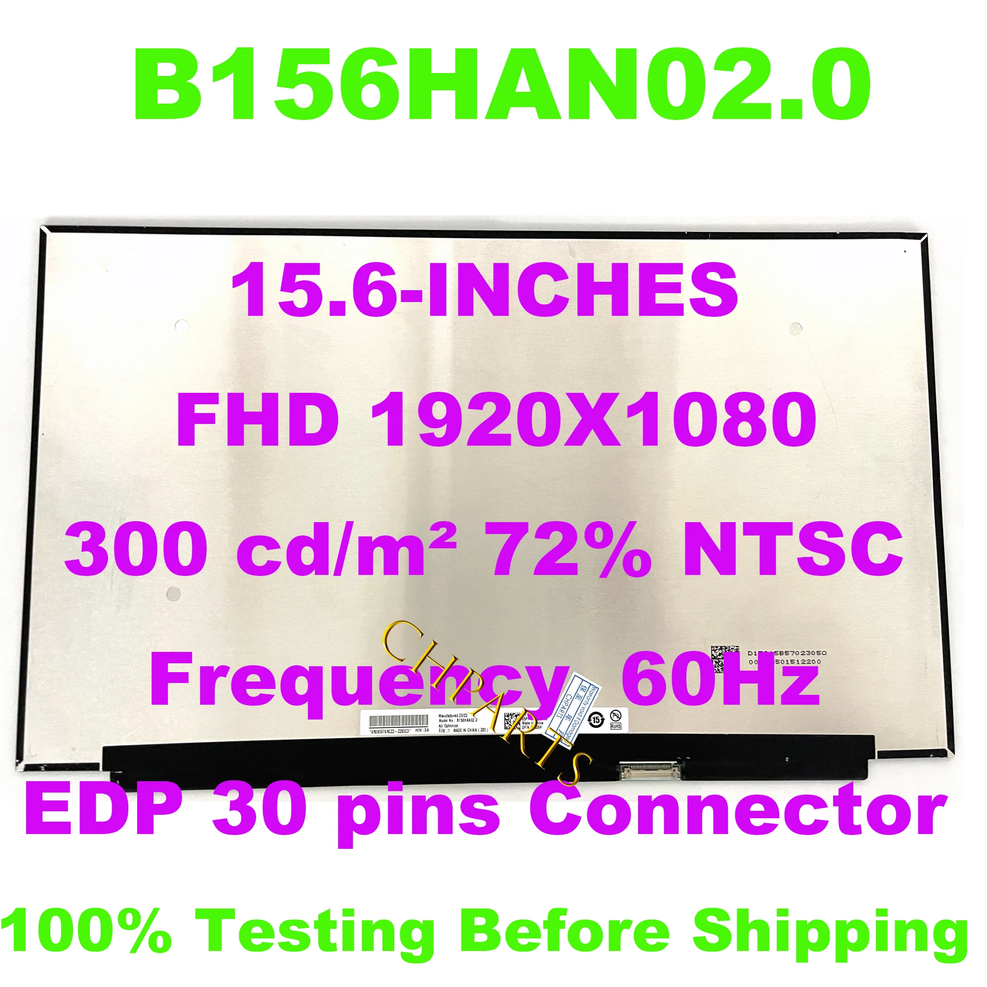 

NV156FHM-N45 fit NV156FHM N45 подходит для фонарей N49 LP156WFC SPD1 SPC1 SPDZ SPE1 B156HAN02.0 B156HAN02.4 FHD IPS