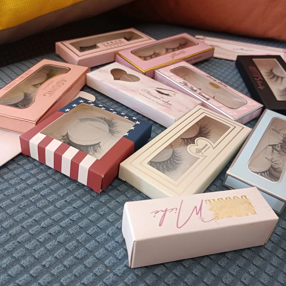 1500pcs customization Eyelash box and lashes 4