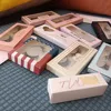 500pcs small batch customization Eyelash box Glue box Perfume box paper box 3D mink false eyelashes eye makeup your own brand 4