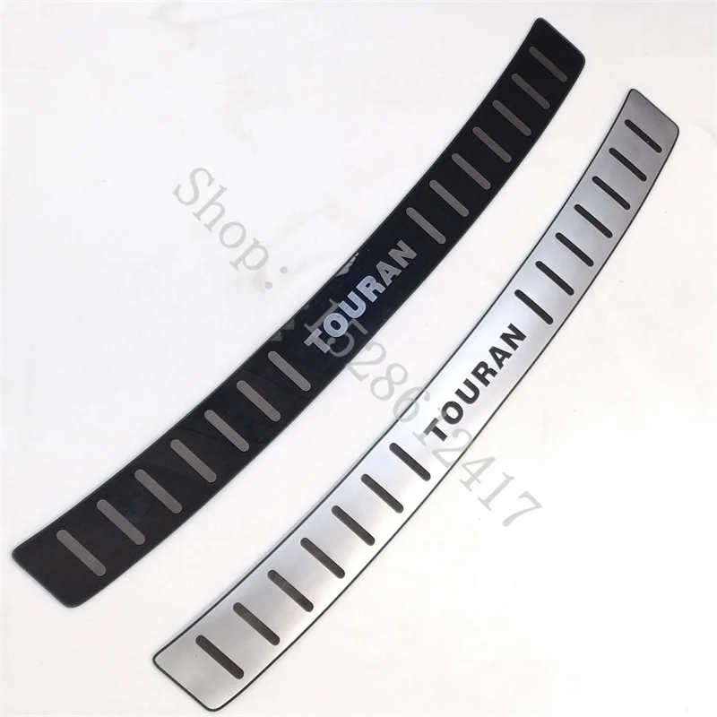 Stainless Steel Rear Bumper Protector Sill and Boot Guard Trim - Car Accessory