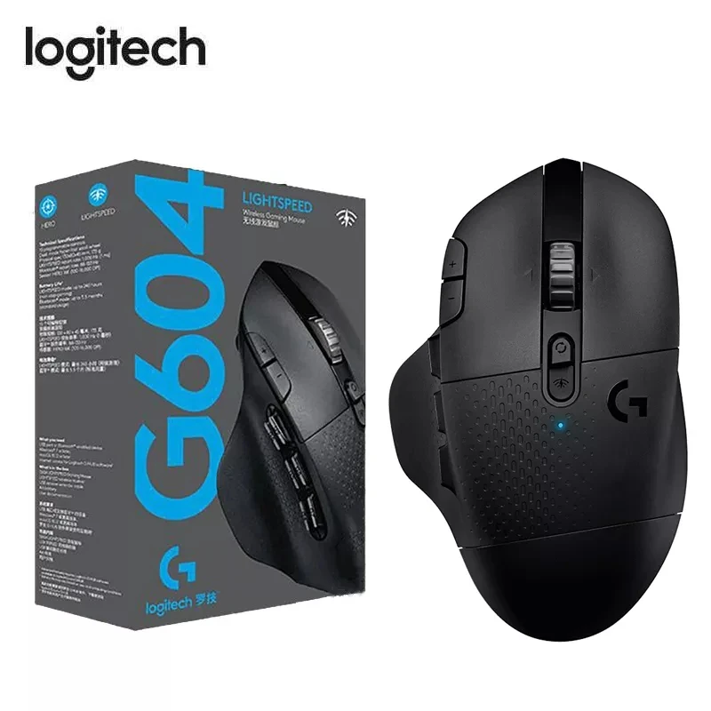 Original Logitech G604 LIGHTSPEED Wireless Gaming Mouse 15 Programmable  Controls Dual Wireless Connectivity Modes 25K Sensor