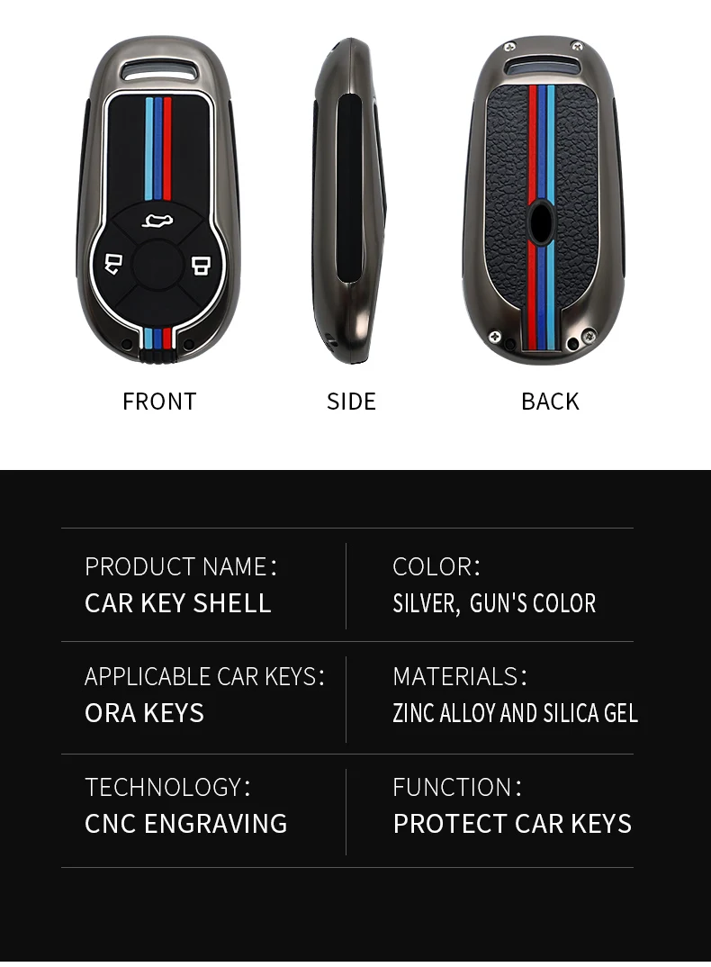 Guscio della copertura della custodia della chiave dell'auto in lega di zinco per GWM Ora R2 2020 2021 buoni accessori per gatti supporto per lo Styling dell'auto protezione del portachiavi a conchiglia 17 Guscio della copertura della custodia della chiave dell'auto in lega di zinco per GWM Ora R2 2020 2021 buoni accessori per gatti supporto per lo Styling dell'auto protezione del portachiavi a conchiglia - S89ef31b6753d46d19775e4ab5166cfd8R