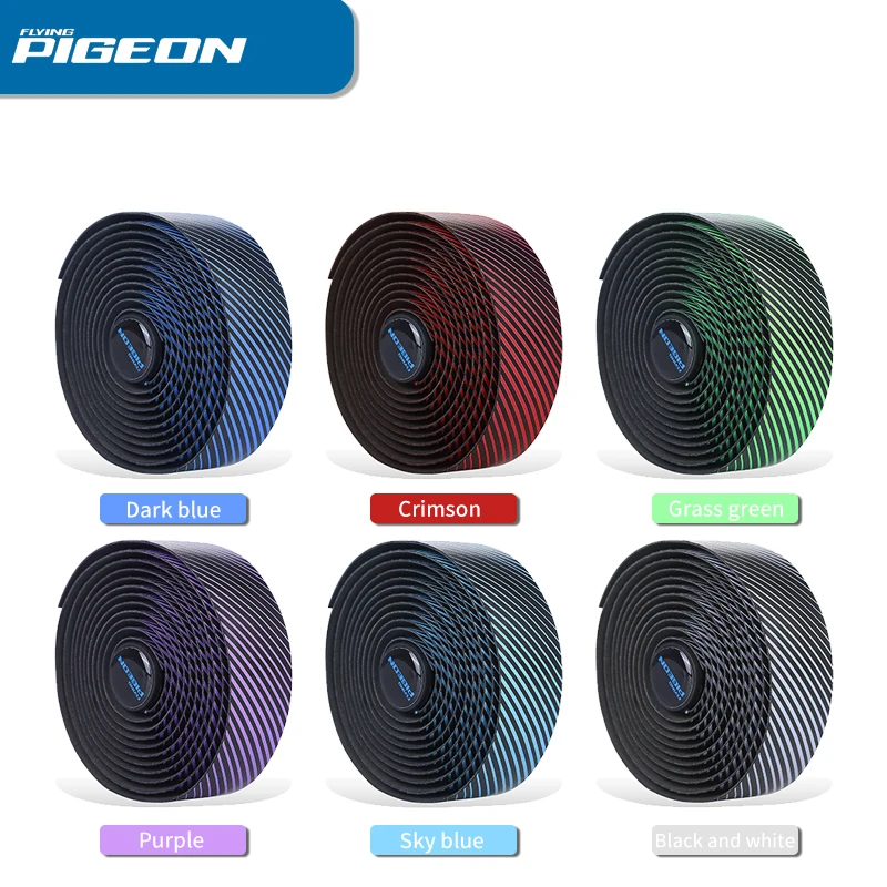 Bicycle Handlebar Tape Mountain Road Bike Soft PU EVA Non-Slip Handle Bar Tape Cycling Shock Absorption Handle Belt