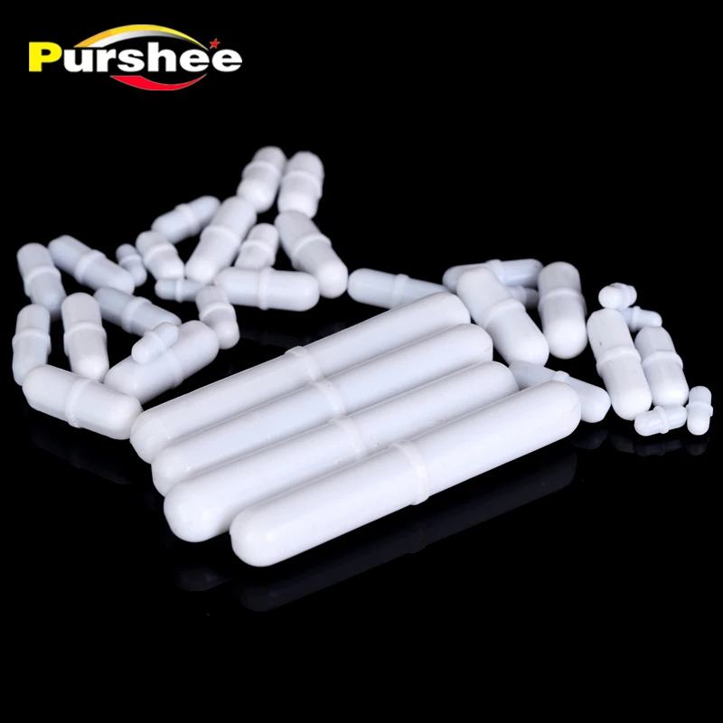 Polyethylene PTFE magnetic stirrer olive shaped B model Specification 2