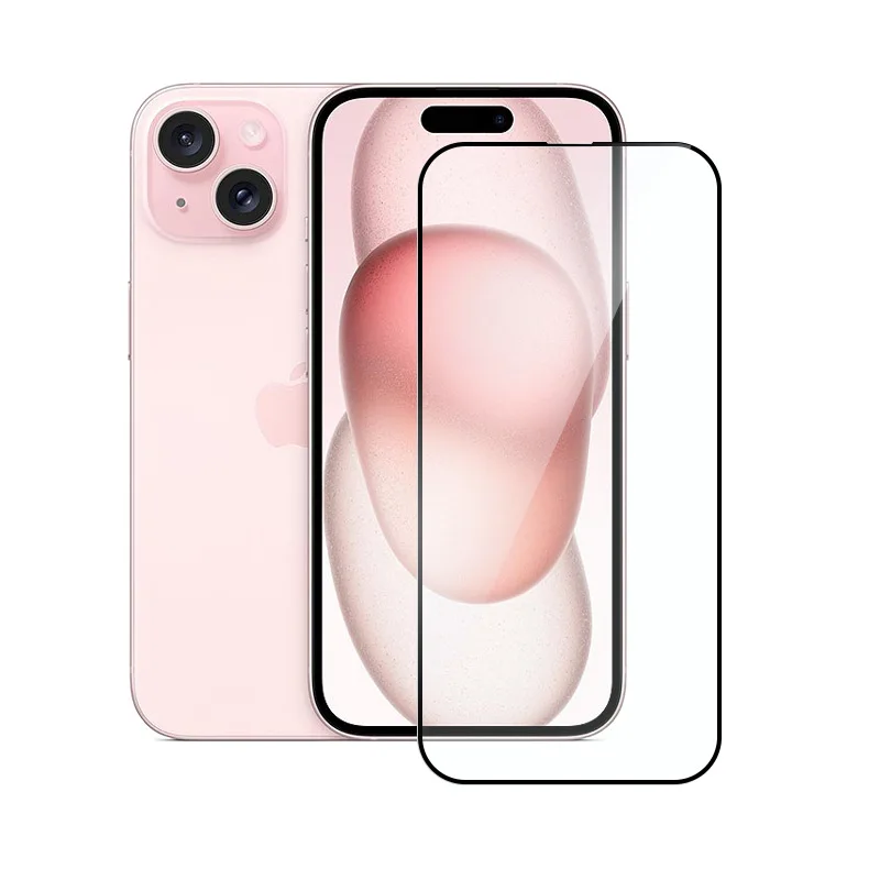 Custodia Trasparente + 2 Vetri Temperati Per IPhone – Compatibile Con 15,14,13,12,11, Pro Max, XS, SE