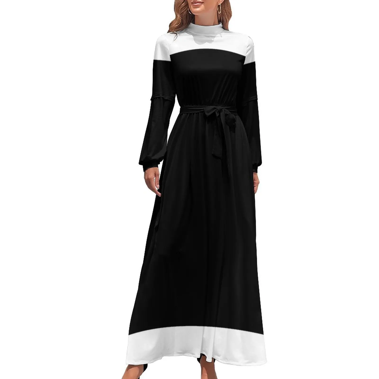 thumbnail image 1 of El diseño negro siempre es el mejor vestido largo para mujer, ropa de verano 2024 para mujer, vestidos formales para ocasiones especiales, 1 of 5