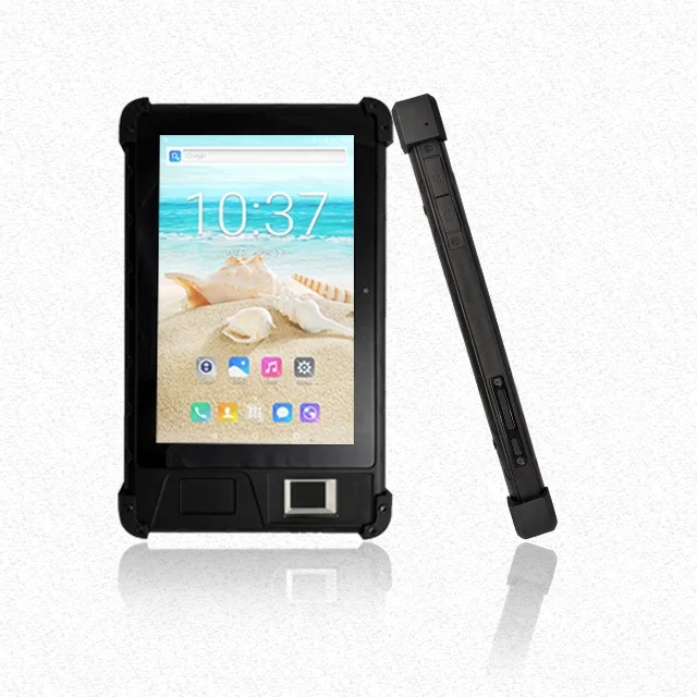 

Mobile Face Recognition FP08 Free SDK Rugged Android Tablet Laptop with Fingerprint Reader with GSM Network ISO14443 Type A B