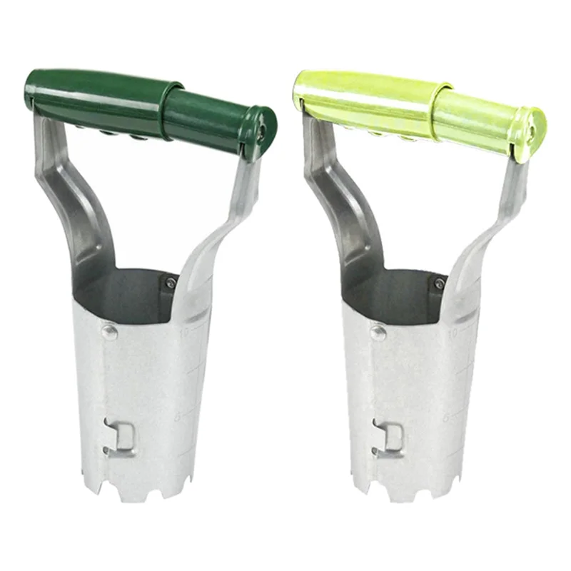 Garden Tools Bulb Planter,Transplanter Bulb Planter Tool,Automatic Soil Release For Diggingrefilling Hole Garden Easy Install