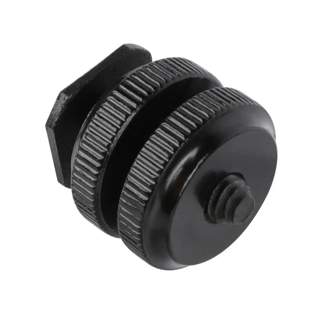 Go Pro 액세서리 용 삼각대 핫슈 어댑터 Gopro Hero 3 4 5 6 7 8 카메라 용 1/4 ''삼각대 모노 포드 마운트 어댑터 나사