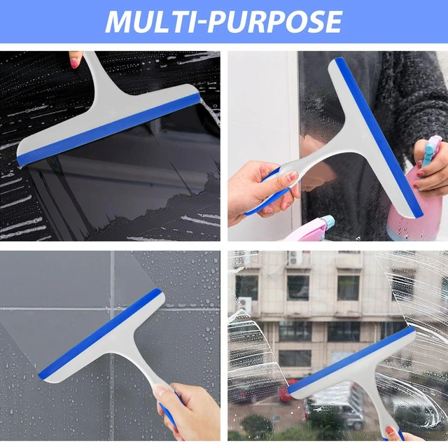 Silicon Car Windshield Squeegee For Window Shower Door Multi-purpose  Non-slip Glass Scraper Cleaner Household Cleaning Tool - Scraper -  AliExpress
