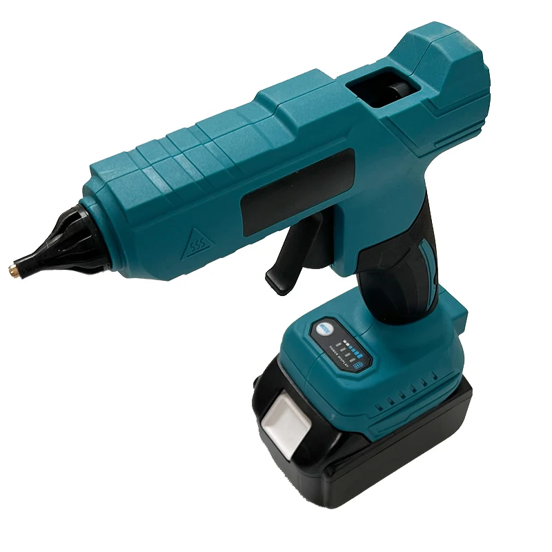 Fit Makita Electric Hot Melt Glue Gun with 18V Li-ion Battery DIY Adhesive Gun f