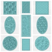 

Diy Rectangle Lattice Round Oval Square Bubbles Flowers Craft Metal Cutting Dies Scrapbooking Diary New Paper Craft Knife Moulds