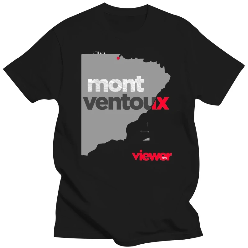 

Printed Men T Shirt Cotton O-Neck tshirts VeloViewer Mont Ventoux Abstract - T-Shirt Short-Sleeve men T-Shirt